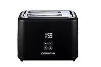 Тостер PET 0929A Черный POLARIS CN
