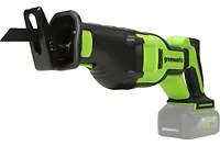24В Пила сабельная аккумуляторная Greenworks 1200407 (без аккумуляторной батареи и зарядного устройства)