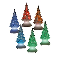 Фигурка светодиодная на батарейках «Ёлочка» ULD-F620 RGB XMAS TREE SET12 11040