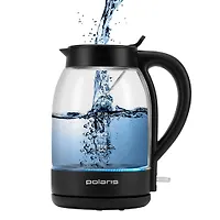 Электрочайник PWK 1797CGL Water Way Pro Черный POLARIS CN