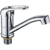Смеситель для кухни Ledeme L4538-B, короткий излив