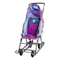 Коляска комбинированная Baby 1 DB1/1 Disney Коты Аристократы кошечка Мари орхидея