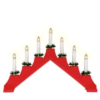 Фигура «Новогодняя горка», 39,5х30,5см. UDL-L7101-007/SWA/WW RED BRIDGE UL-00007387