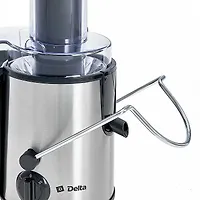 Соковыжималка DELTA DL-0232 черный/нерж., 600Вт., емкость для сока 500мл
