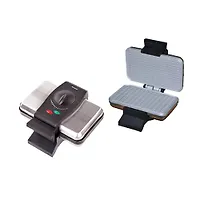 Вафельница WILLMARK WM-105SW (1000Вт,форма тонкие вафли, терморег., антиприг.покр., инд. готовности)