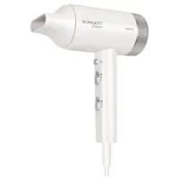 Фен Scarlett SC-HD70I66 (FLOWERS), 2100Вт, DC мотор, 3 темп, 2 скорости, ионизация