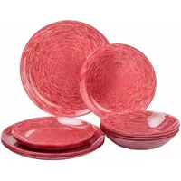 Набор столовый BRUSHMANIA TERRACOTTA 12пр арт.V6062