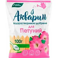 Удобрение Акварин "Для петуний" 100гр Буйские удобрения г.Кострома