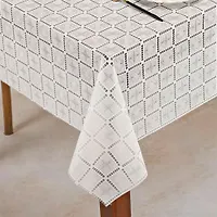 Клеенка ажурная Merletti 003 WH 1,37х20 м без основы, гладкая
