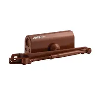 Доводчик дверной LONEX 330 (от 50 до 120 кг) (коричневый) морозостойкий арт.20005 Нора-М