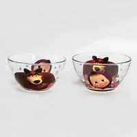 Салатник "Маша и Медведь. Малина" 13 см арт.ММС130-2