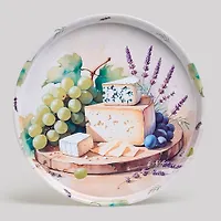Поднос сервировочный agness "Gourmet feast" 33*2,1 см 898-245 898-245