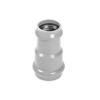 Патрубок НПВХ (PVC-U) переходной двухрастр. 225/160, SDR 26 PN10