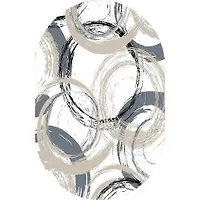 Ковры Альфа 1,5х2,3 овал - 88010-2655