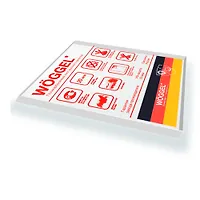 Монолитный поликарбонат Woggel 3мм (Б/цв) (2,05 х 3,05 м)