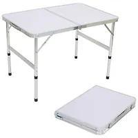 Стол складной TD-02 (90*60*60 cм) алюминий + мдф арт.993096