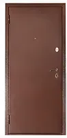 Дверь металлическая 60М (1020 5586) МДФ Ель карпатская 970 L