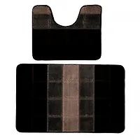 Коврик для в/к DKTX Comfort Quadro из 2 шт 50х80/50х40см 10мм (серый) 1/25