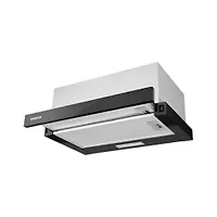 Вытяжка Centek CT-1840-60 Black (черный) ширина 60см, СЛАЙДЕР, 600 м3/час, 67Вт, диаметр 150 мм, LED