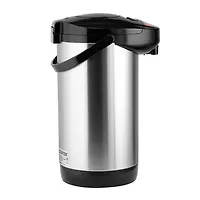 Термопот Centek CT-0080 Black 3л, 600Вт, 3 способа подачи воды, корпус из нерж.стали