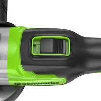 Угловая шлифовальная машина аккумуляторная Greenworks GD24AG 24V, без АКБ и ЗУ (3200207)