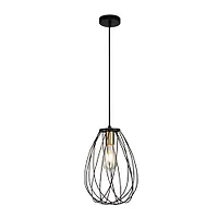 ESCADA Подвесной светильник Escada 10180/1S E27*60W Black/Brass