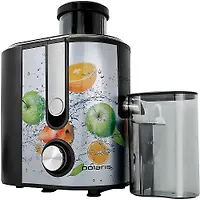 Эл.соковыжималка PEA 0829 Fruit Fusion (POLARIS) Нерж.сталь/Черный