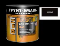 ГРУНТ-ЭМАЛЬ по ржавчине (0,75л.) черный "Рогнеда" (20412)