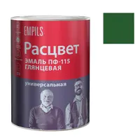 Эмаль "Расцвет" "Универсальная" темно-зеленая 0.9 кг. (7637)