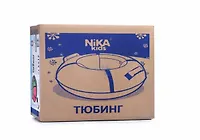 Тюбинг Игрушка Nika Классик ТБ1К-70/РМ розовый-мятный