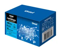 Гирлянда светодиодная ULD-S1000-100/DTA WHITE IP20 10м. 100 светодиодов. Белый свет. (UL-00007201)