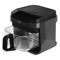 Аэрогриль Centek CT-3101 <5,5л> 1350Вт, сенсорное управление, решетка, прокладка, карбон.тэн
