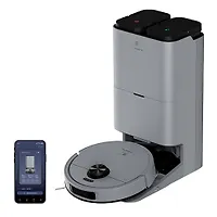 Робот-пылесос со станцией самоочистки PVCRAC 7790 WIFI IQ Home Графитовый POLARIS CN