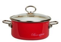Кастрюля  цил. 4л, Bon appetit арт.8SD205S