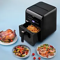 Аэрогриль Centek CT-3102 <5л> 1500Вт, сенсорное управление, 360 обдув, таймер 60мин