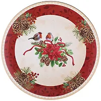 Поднос коллекция "Рождественская сказка" диаметр=40 см 106-529