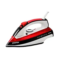 Утюг Centek CT-2336 <6шт>красн 2600Вт, 300мл., керамика, защита от протечек, антинакипь, самоочистка