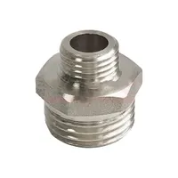 Ниппель переходной VALFEX НР 1/2" - НР 3/8" НИКЕЛИРОВАННЫЙ (400/10)