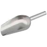 Совок для льда и сыпучих продуктов, Domestico, размер: 24*9,5 см, из нержавеющей стали арт.108950