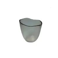Чаша "trend" 10 см transparent brown (4) арт.597/b