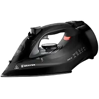 Утюг BRAYER 4015BR, 2400Вт, керамич, пар 140г/мин, антикапля, беспровод, 300мл, верт.отпарив.
