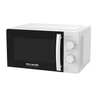 Микроволновая печь WILLMARK WMO-201MW (20л, 700Вт, механич.ПУ, ручка д/л откр.дв.,6 ур.мощн., белая)
