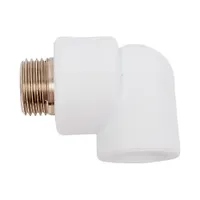 Угольник комбинированный Рвк ПП D20-1/2" наружная резьба