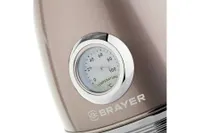 Чайник электрический Brayer 1007BR 2200Вт, 1,7л, Strix, автоотключение, нерж.сталь, встроенный термометр