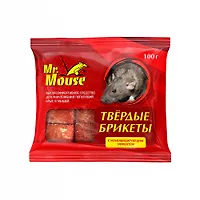 Брикет от грызунов Mr. Mouse M-952 100гр/50