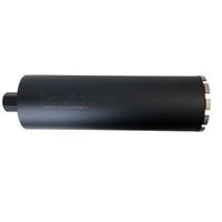 H1055-11-132 Коронка алмазная LASER по железобетону 132 мм, 1 1/4" , L=450мм, Hanskonner