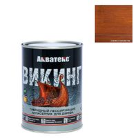 Акватекс ВИКИНГ (гибридный лессирующий антисептик для дерева) 0,75 л (тик) (80257)