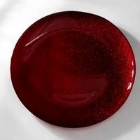 Тарелка "талисман" 32 см красная (6) 17285/r
