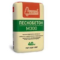 Пескобетон М300 40 кг Старатели
