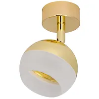 LIGHTING Светильник 4011 накладной настено-потолочный под лампу GX53 золото IEK